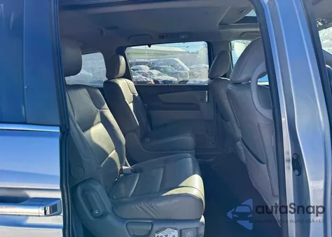 2017 Honda Odyssey Exl из США, поврежденный, VIN 5FNRL5H67HB010977